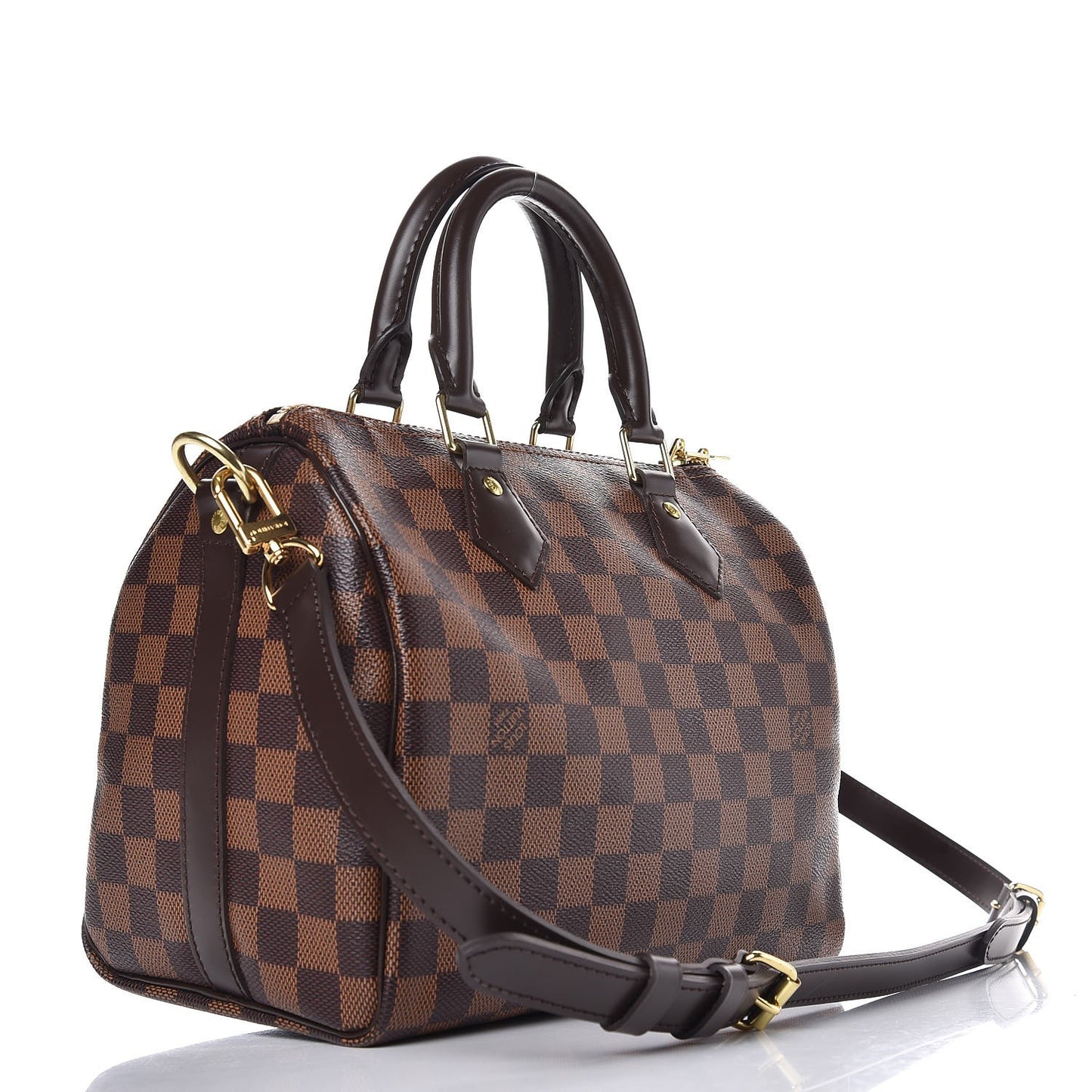Damier Ebene Speedy Bandouliere 25
