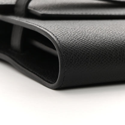 Hermes Epsom Kelly Wallet To Go Black 9 of 11