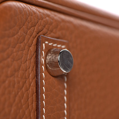 Hermes Taurillon Clemence Birkin 35 Gold 35 of 45