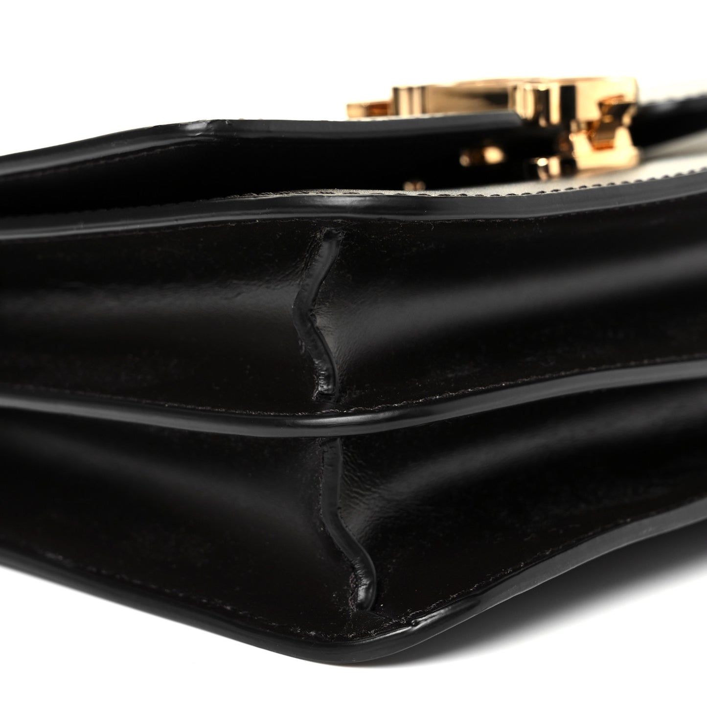Calfskin Small TB Bag Coffee