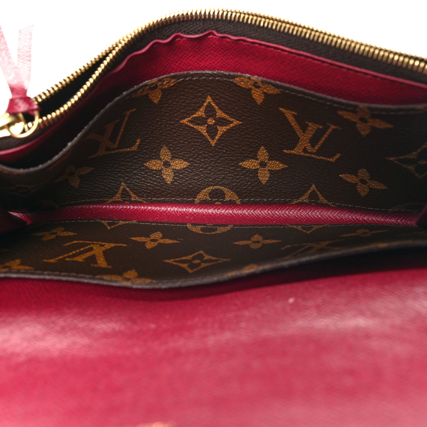 Monogram Emilie Wallet Fuchsia