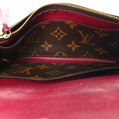 Louis Vuitton Monogram Emilie Wallet Fuchsia 5 of 8