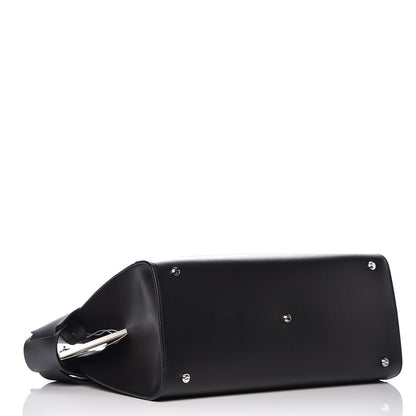 Givenchy Smooth Calfskin Medium Horizon Satchel Black 4 of 8