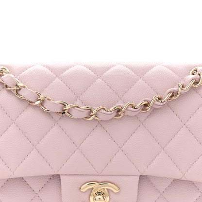 Chanel Caviar Quilted Small Double Flap Light Pink 8 of 11