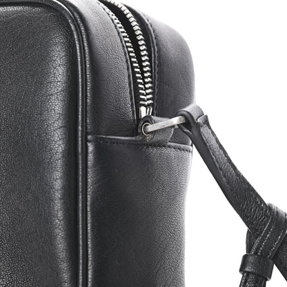 Saint Laurent Lambskin Monogram Small Lou Camera Bag Black 13 of 13