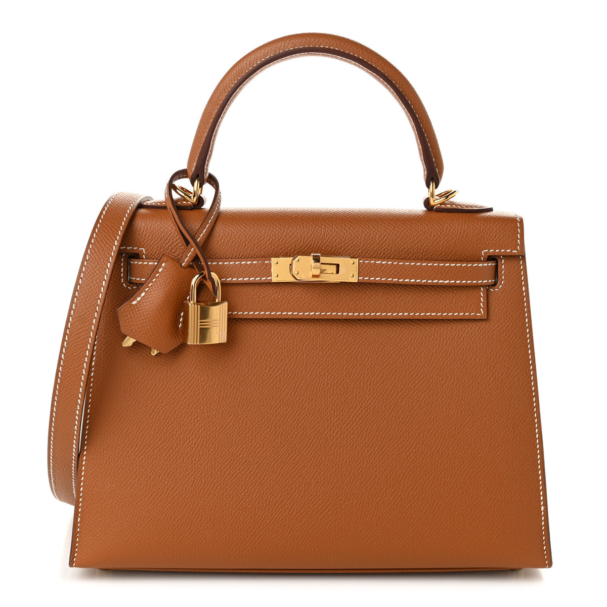 Hermes Epsom Kelly Sellier 25 Gold 1 of 11