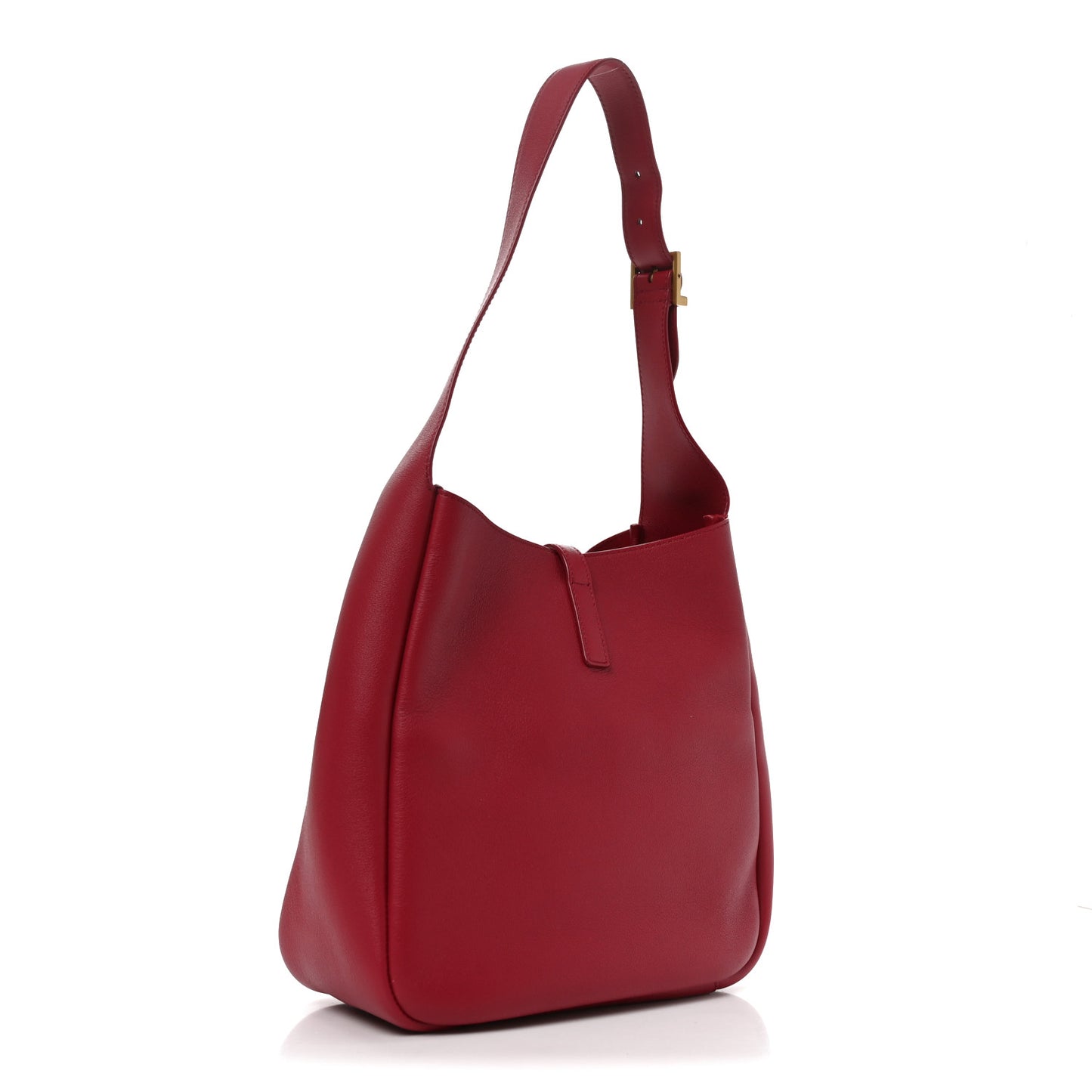 Smooth Calfskin Small Le 5 A 7 Soft Hobo Cherry Jam