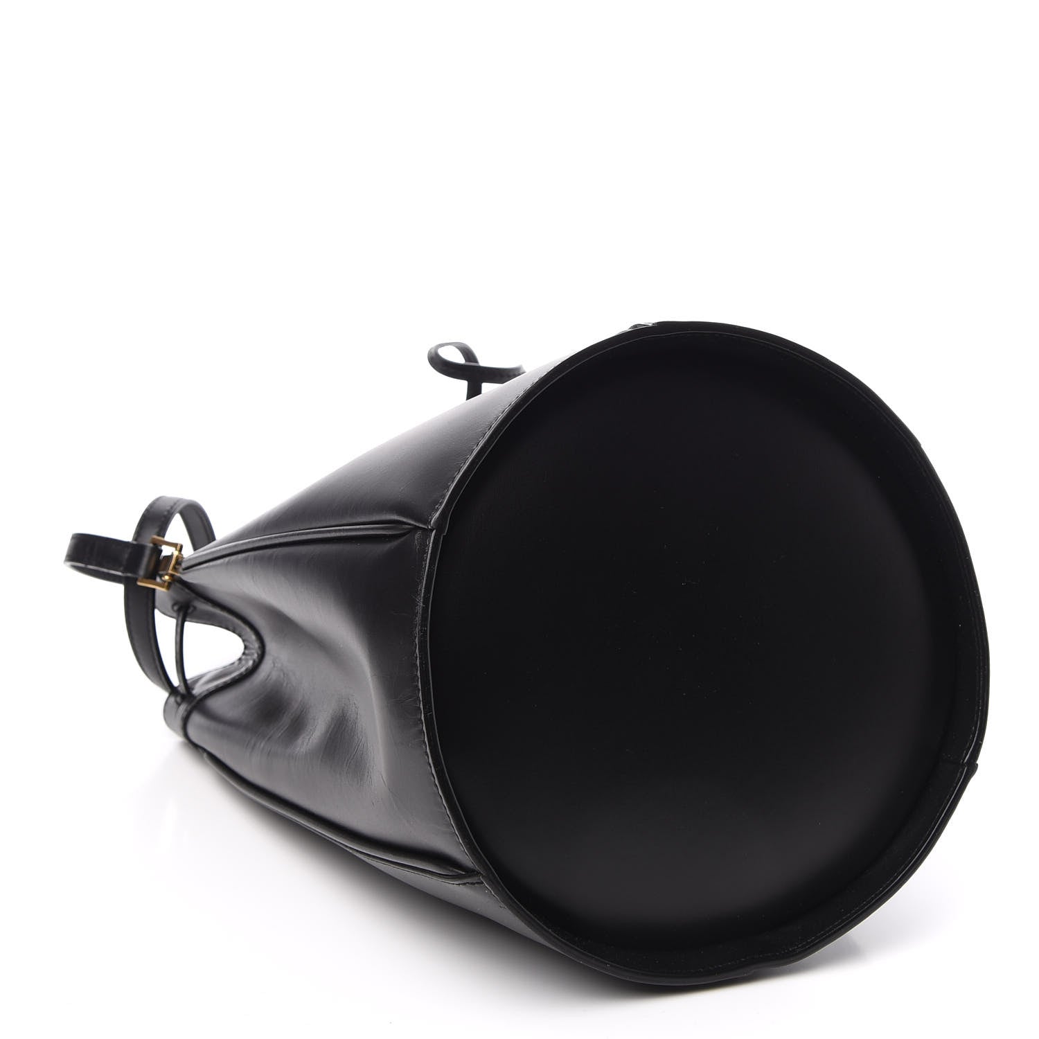 Saint Laurent Smooth Calfskin Medium Talitha Bucket Bag Black 4 of 9