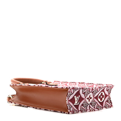 Louis Vuitton Jacquard Since 1854 Petit Sac Plat Bordeaux 4 of 11