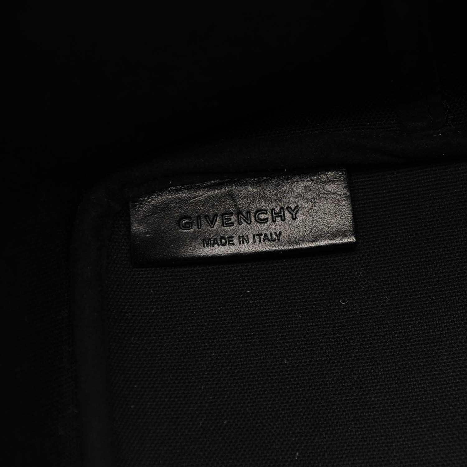 Givenchy Textured Coated Canvas Rottweiler Print Medium Antigona Tote Black 7 of 9