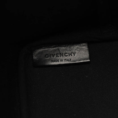 Givenchy Textured Coated Canvas Rottweiler Print Medium Antigona Tote Black 7 of 9