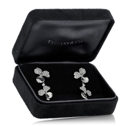 Hermes Sterling Silver Farandole Drop Earrings 5 of 6