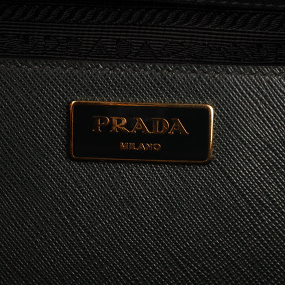 Prada Saffiano Medium Galleria Double Zip Tote Smeraldo 6 of 9
