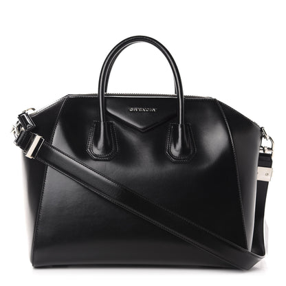 Givenchy Shiny Lord Calfskin Medium Antigona Black 1 of 10