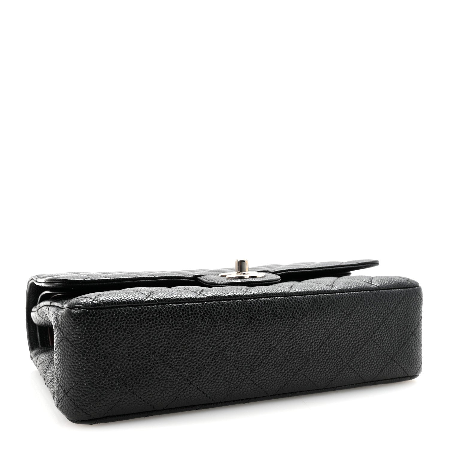 Chanel Caviar Quilted Medium Double Flap Black 4 of 11