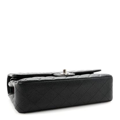 Chanel Caviar Quilted Medium Double Flap Black 4 of 11