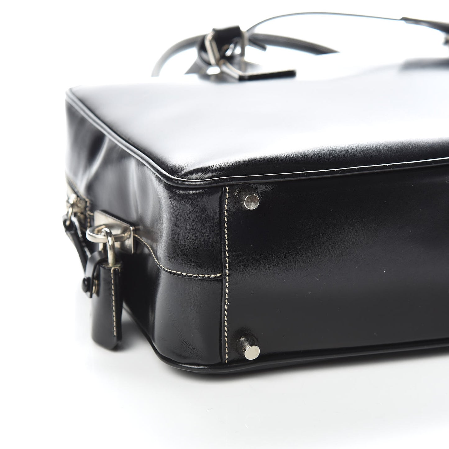 Vitello Box Bauletto Black