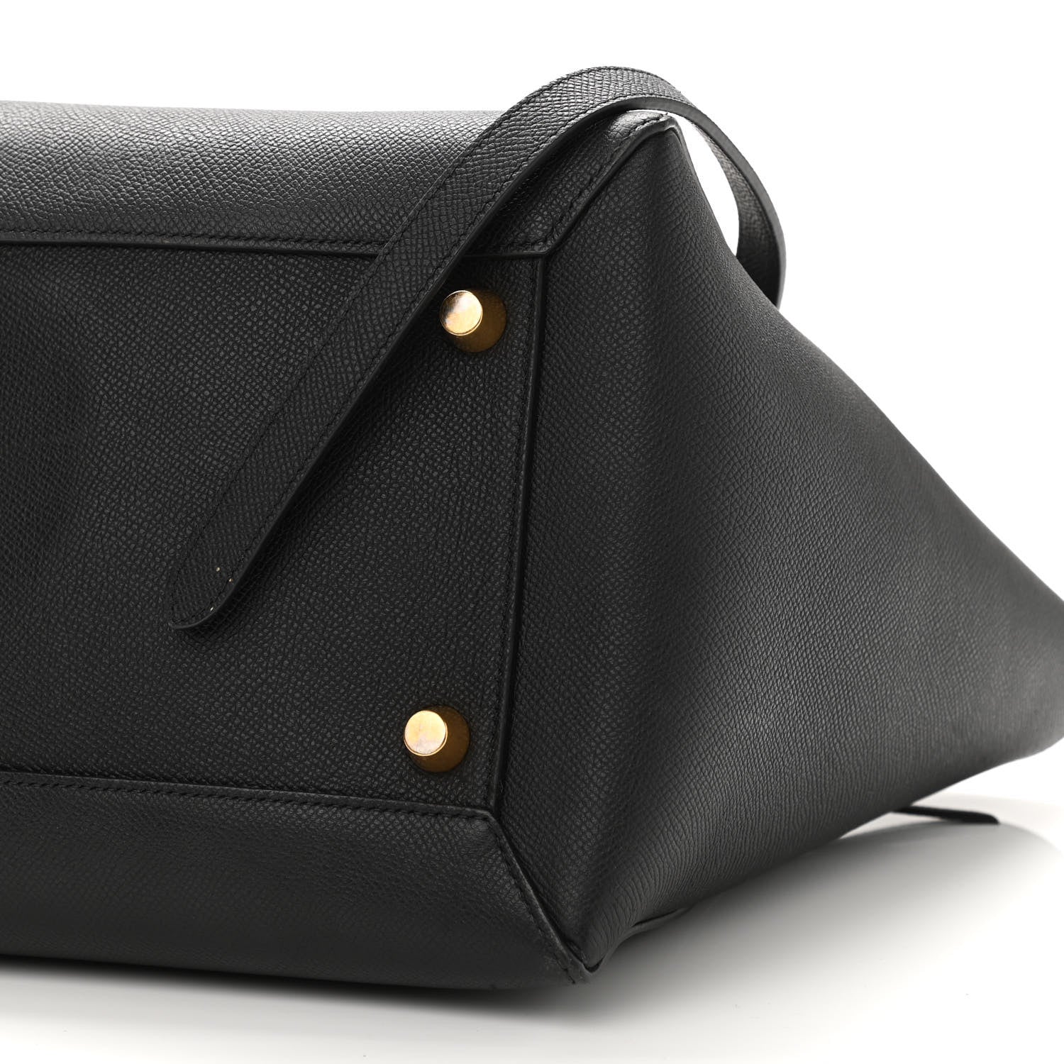 Celine Grained Calfskin Large Belt Bag Black 9 of 10