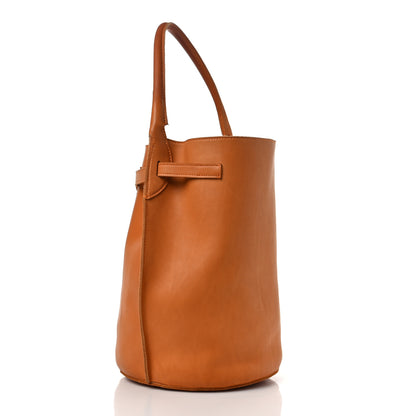 Celine Smooth Calfskin Big Bag Bucket Orange 2 of 7