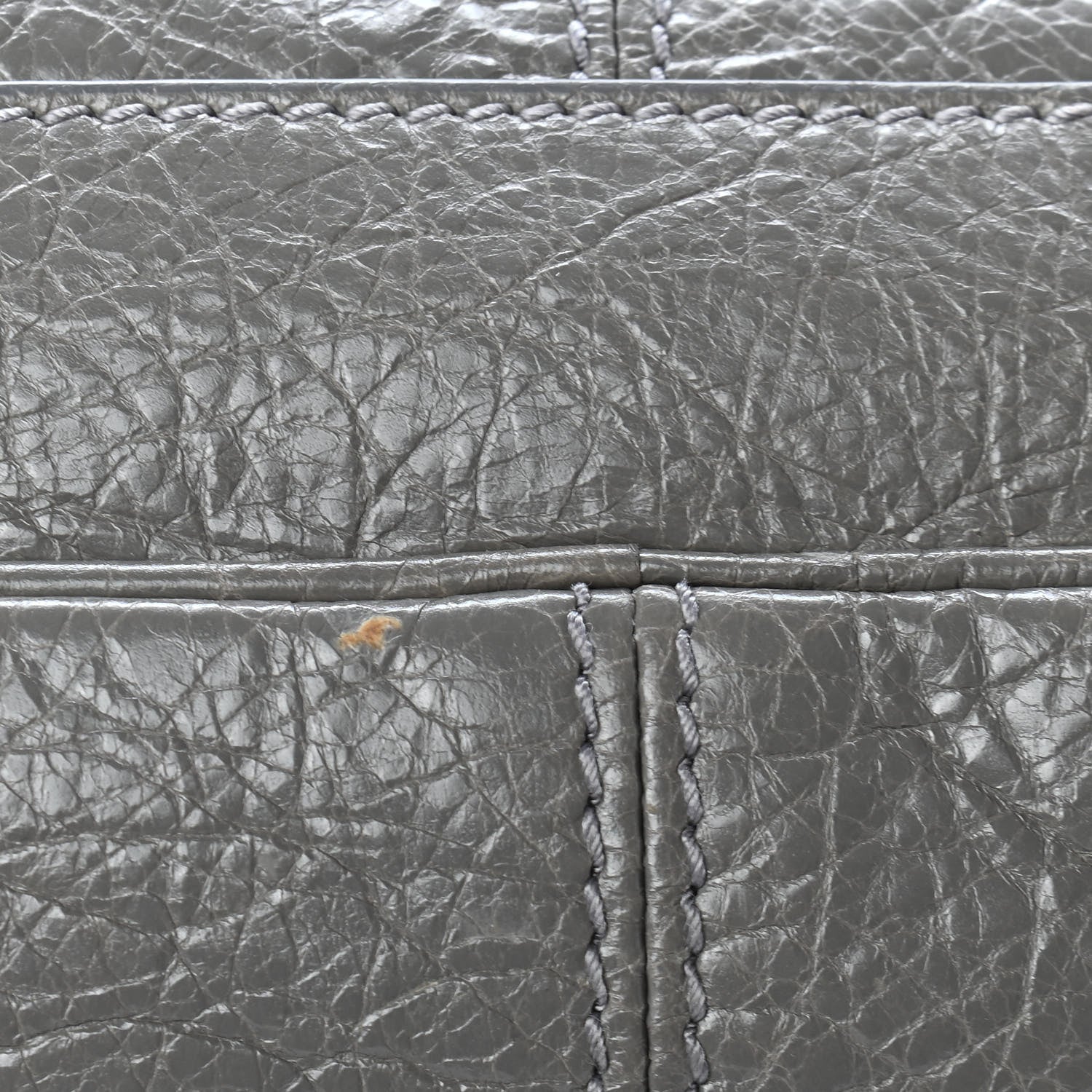 Balenciaga Agneau Classic Hardware Mens Mini Folder Gris Fumee 9 of 11