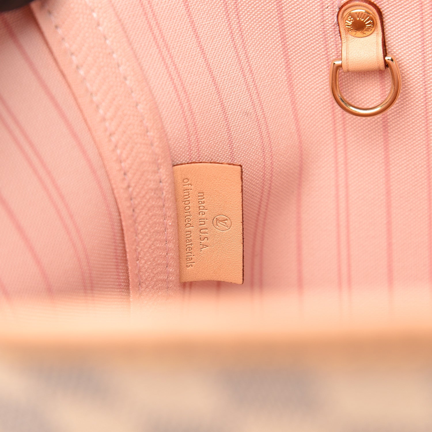Louis Vuitton Damier Azur Neo Neverfull MM Rose Ballerine 7 of 11