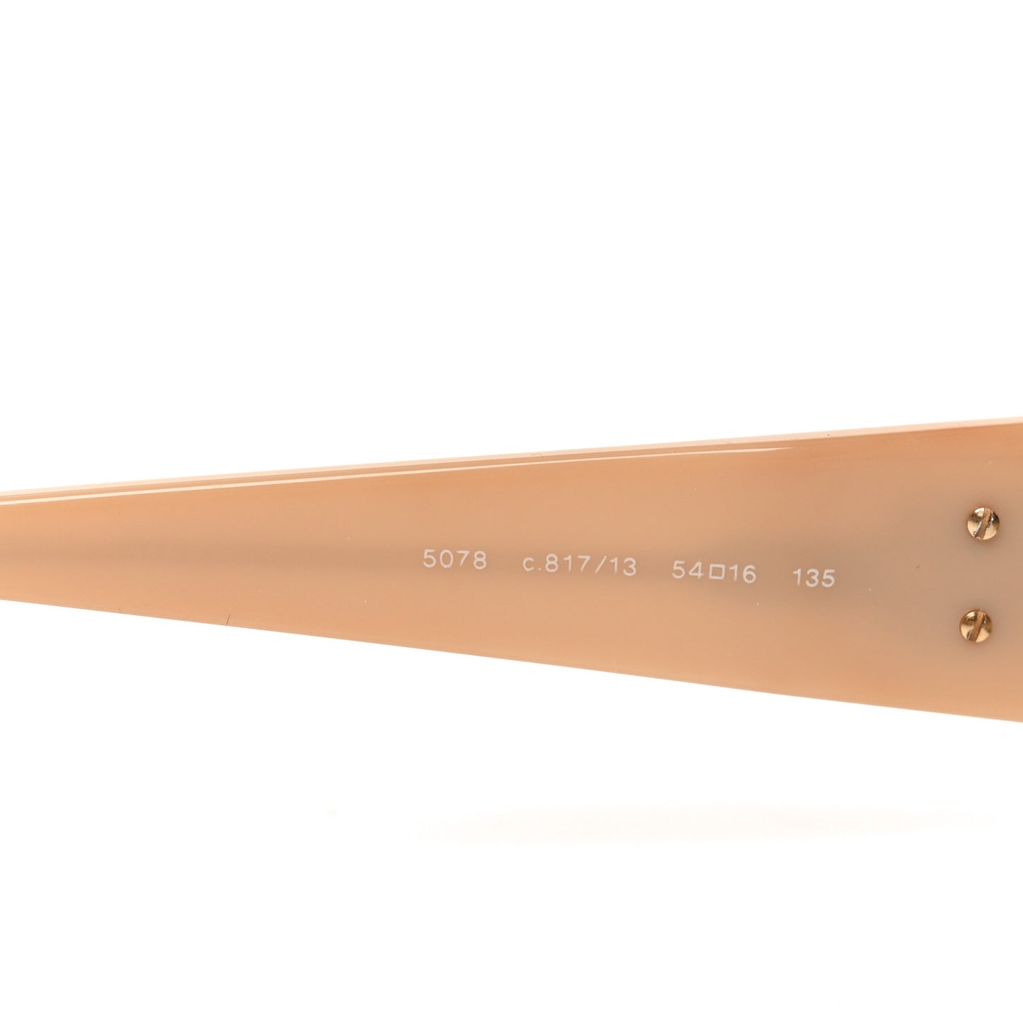 Acetate Rectangle Sunglasses 5078 Black Beige