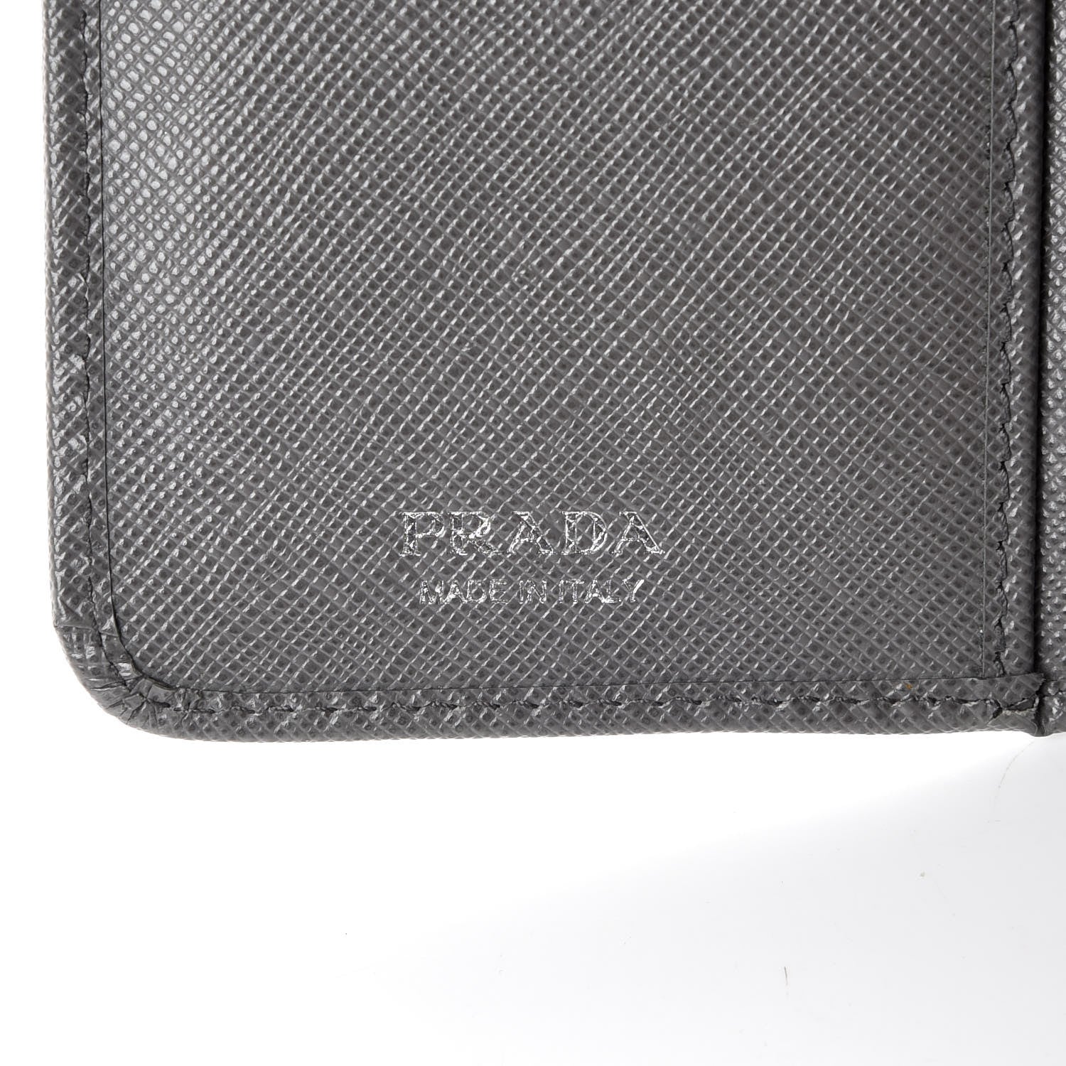 Prada Saffiano Compact Wallet Marmo 8 of 8
