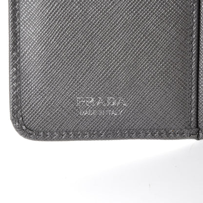Prada Saffiano Compact Wallet Marmo 8 of 8