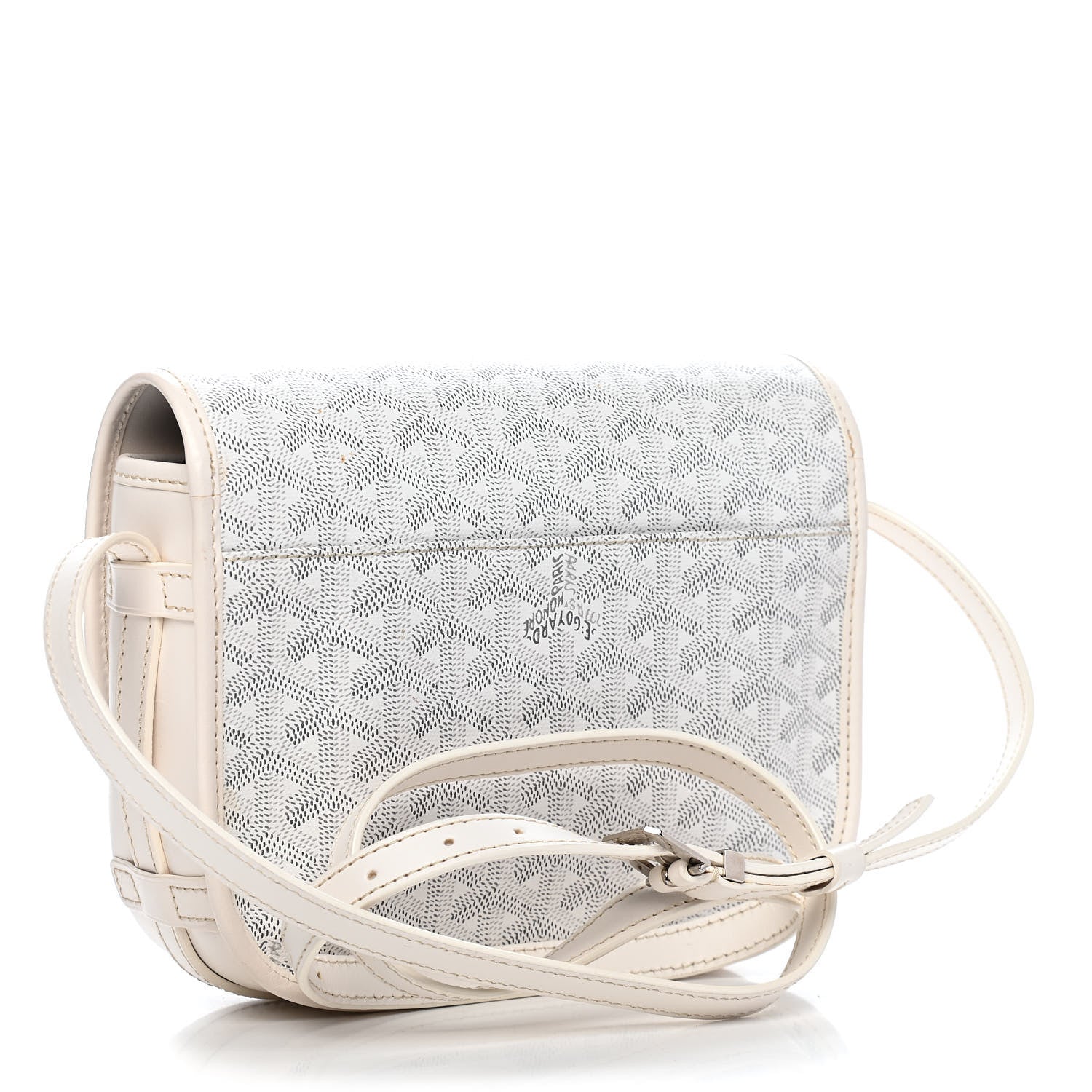 Goyard Goyardine Belvedere PM Messenger Bag White 2 of 7