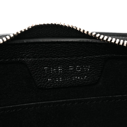 The Row Grained Calfskin Small Everyday Shoulder Bag Black 6 of 9