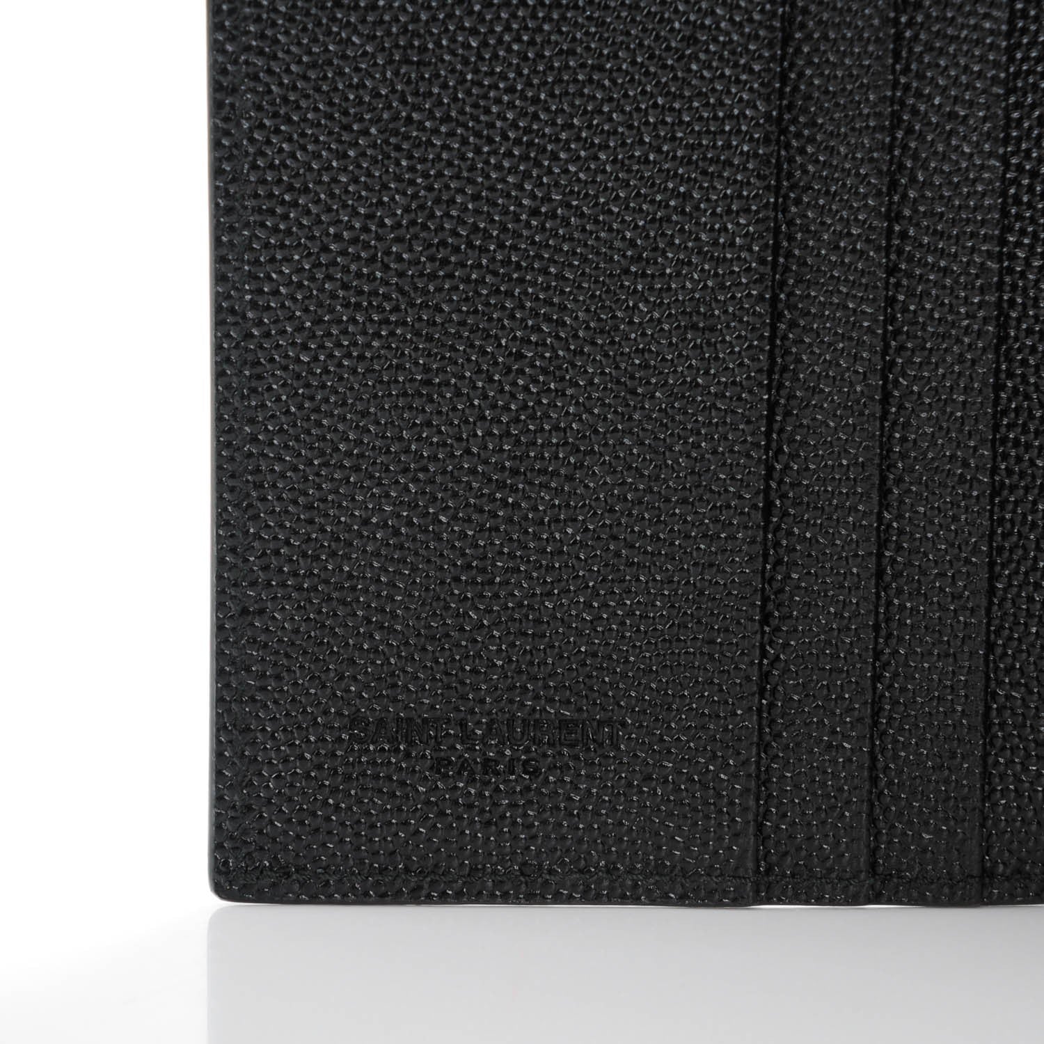Saint Laurent Grain De Poudre Compact Wallet Black 6 of 6