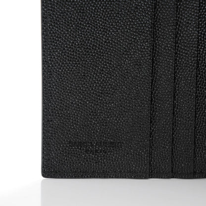 Saint Laurent Grain De Poudre Compact Wallet Black 6 of 6