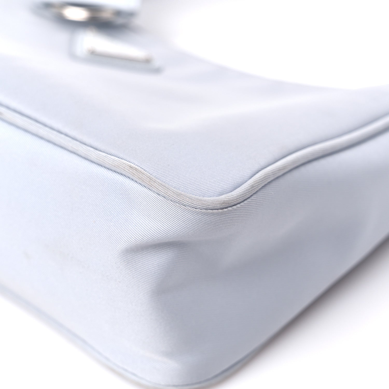 Prada Tessuto Nylon Mini Re-Edition 2000 Bag Fiordaliso 10 of 12