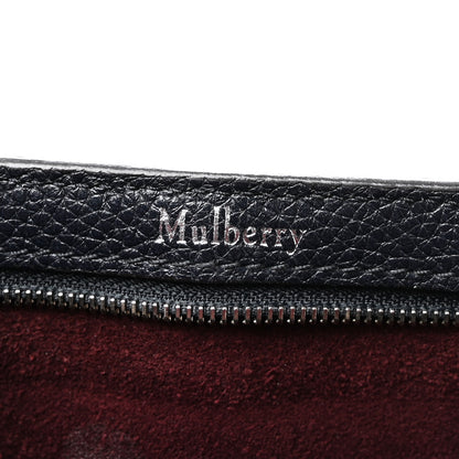 Mulberry Grain Vegetable Tanned Calfskin Small Bayswater Navy 6 of 9