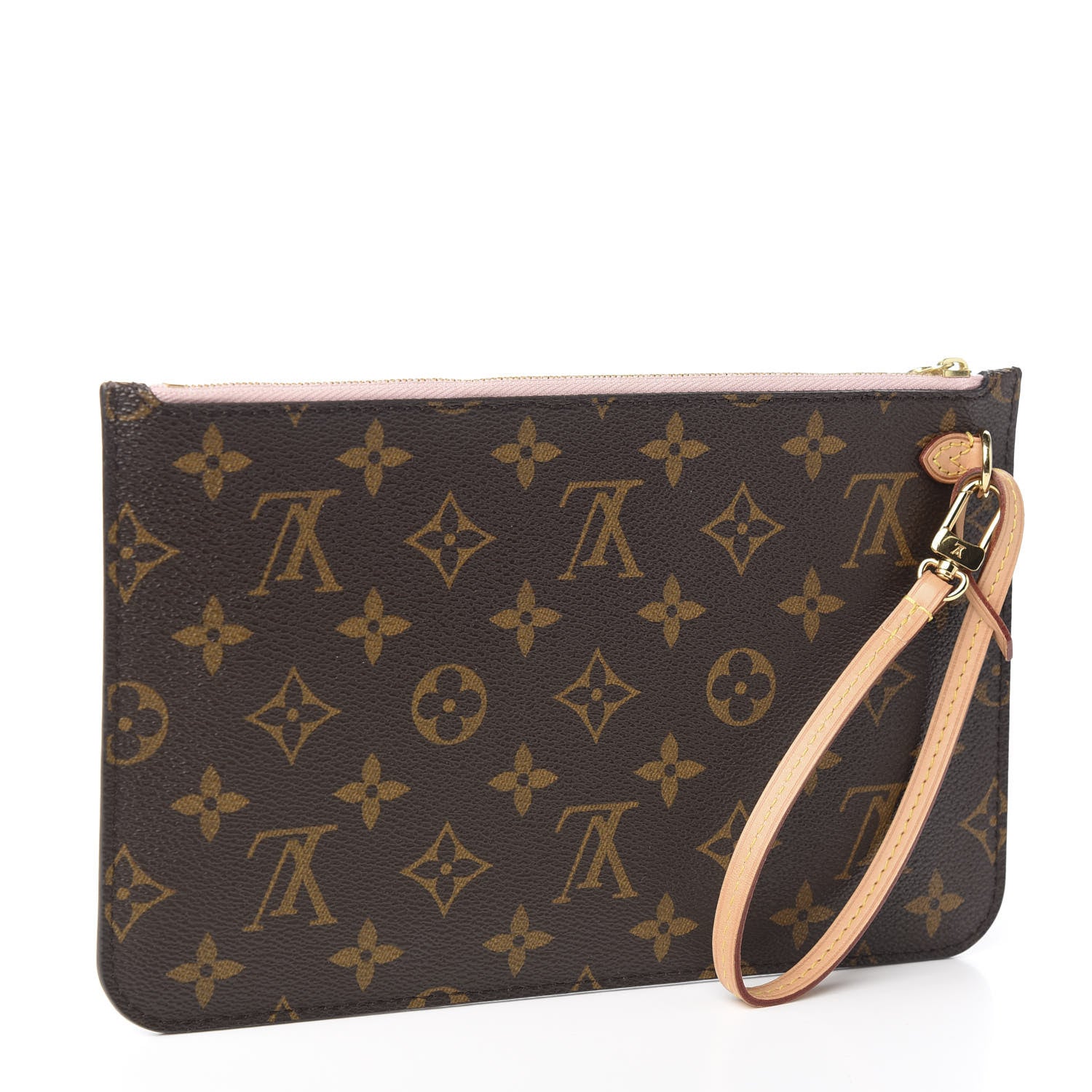 Louis Vuitton Monogram Neverfull MM GM Pochette Rose Ballerine 2 of 6