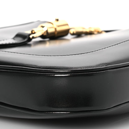 Gucci Boarded Dyana Lux Calfskin Small Jackie 1961 Hobo Black 10 of 11