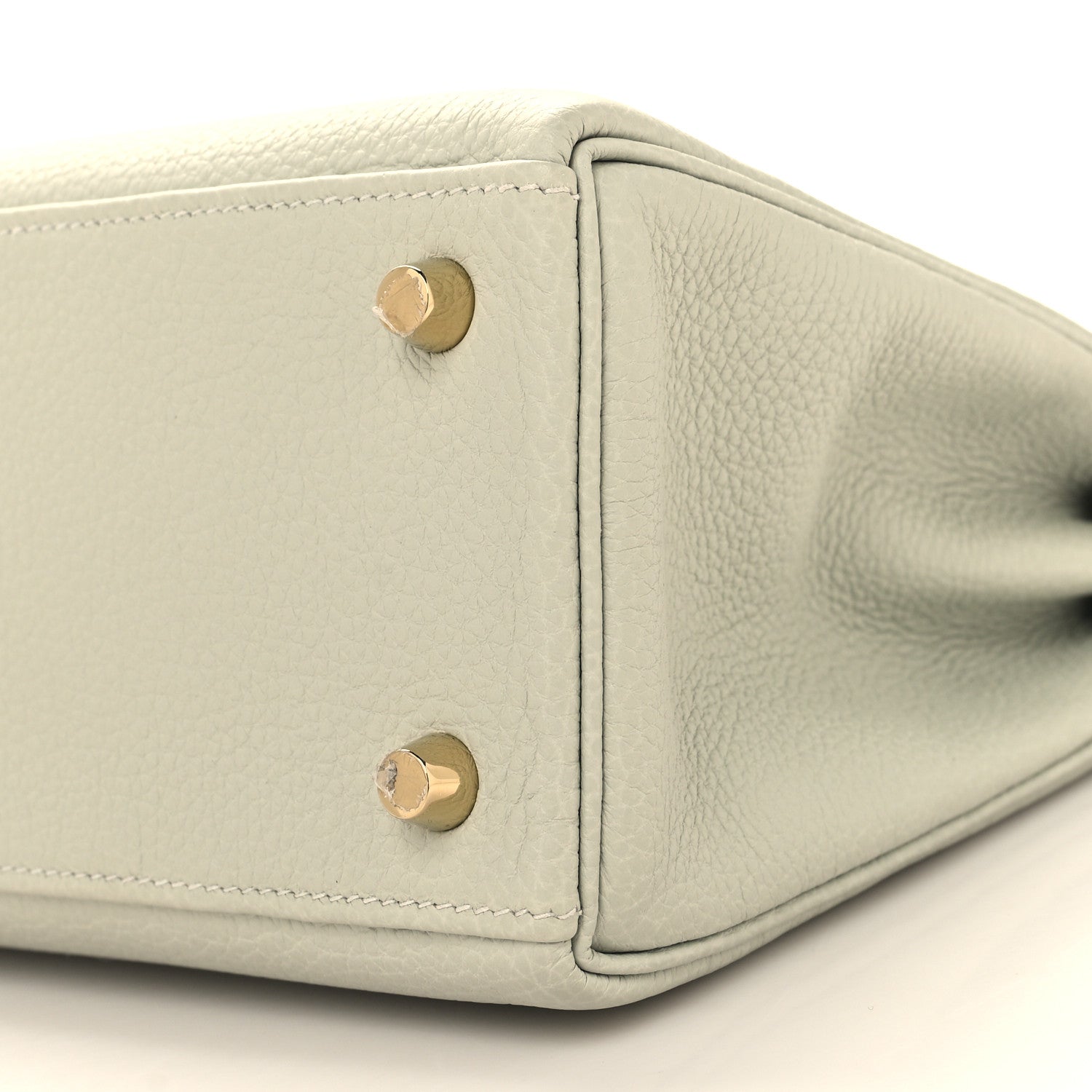 Hermes Togo Kelly Retourne 25 Gris Neve 10 of 10