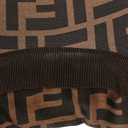 Fendi Silk FF Logo Visor Tobacco 8 of 8