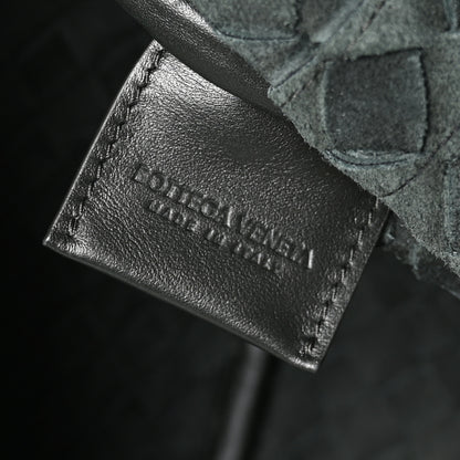 Bottega Veneta Nappa Intrecciato Duffle Bag Dark Green 6 of 10