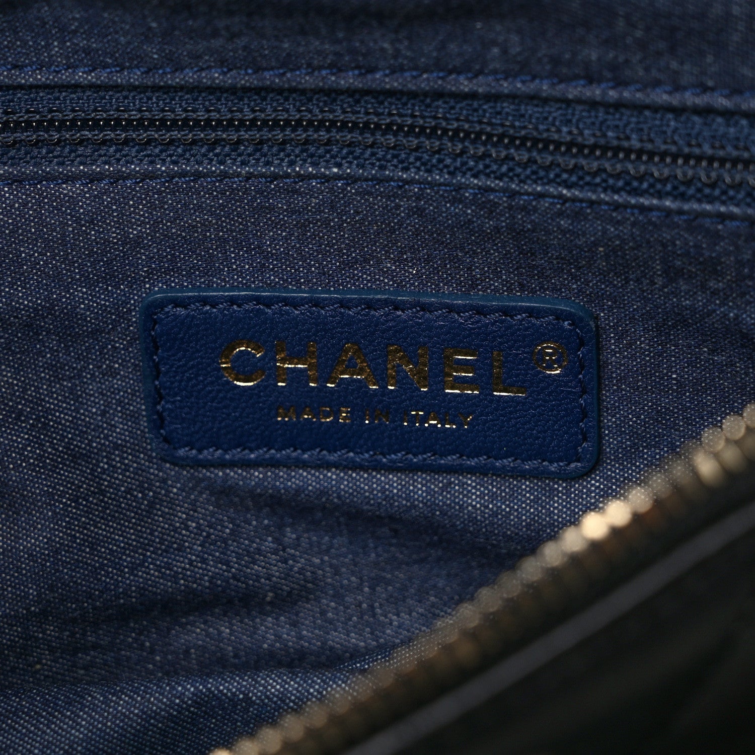 Chanel Lambskin Quilted Resin Bi-Color Waist Bag Fanny Pack Black 6 of 9