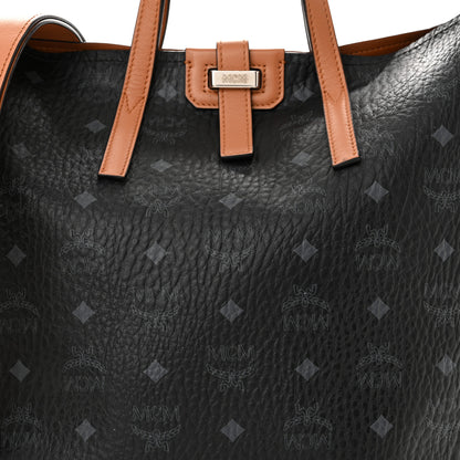 MCM Visetos Small Gunta Shopper Black 7 of 12