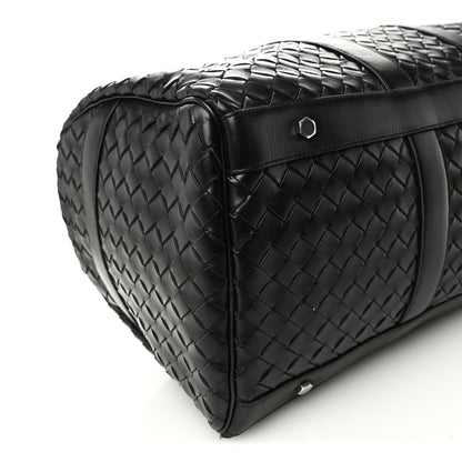 Bottega Veneta Nappa Intrecciato Duffle Bag Black 8 of 10