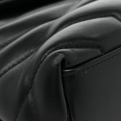 Saint Laurent Calfskin Y Quilted Monogram Small Loulou Chain Satchel Black 13 of 15