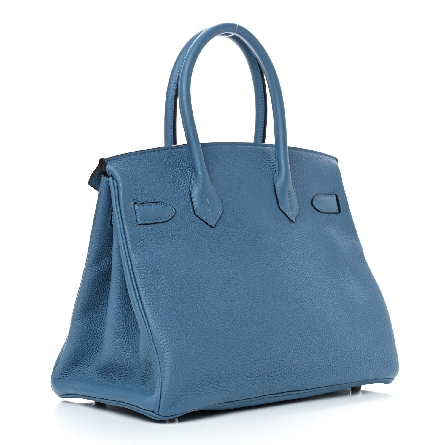 Hermes Togo Birkin 30 Bleu Azur 2 of 10