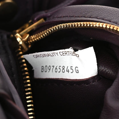 Bottega Veneta Nappa Maxi Intreccio Padded Cassette Crossbody Bag Grape 7 of 10