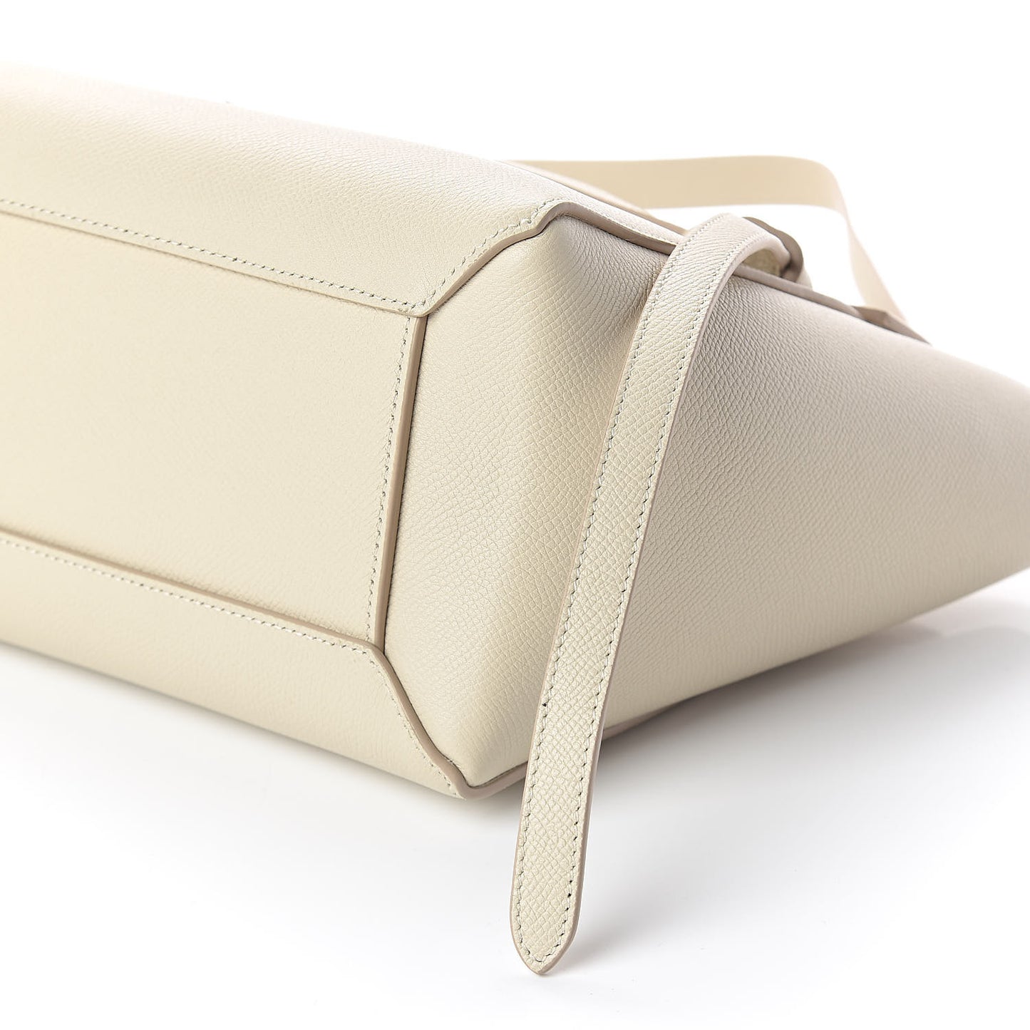 Grained Calfskin Micro Belt Bag Linen