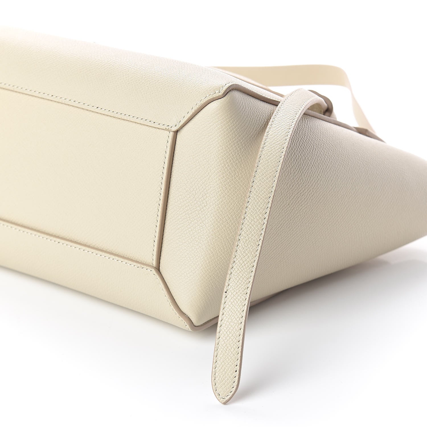 Celine Grained Calfskin Micro Belt Bag Linen 9 of 9