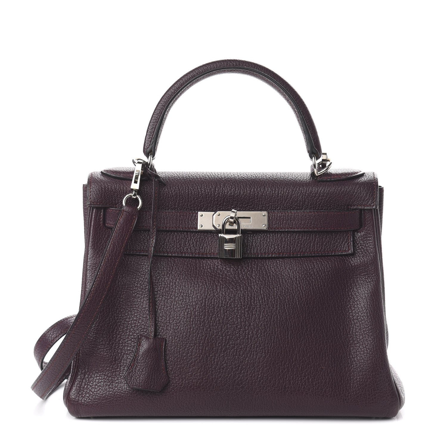 Hermes Chevre Mysore Kelly Retourne 28 Raisin 1 of 12