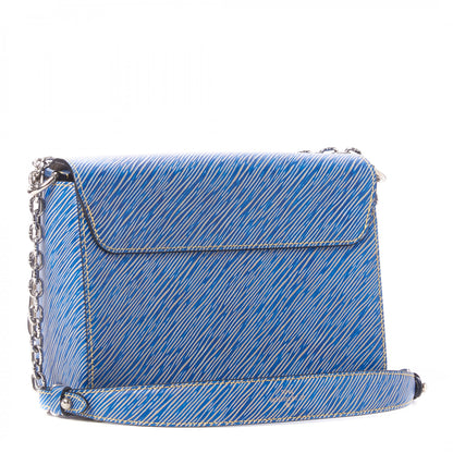Louis Vuitton Epi Twist Shoulder Bag MM Denim Light 3 of 9