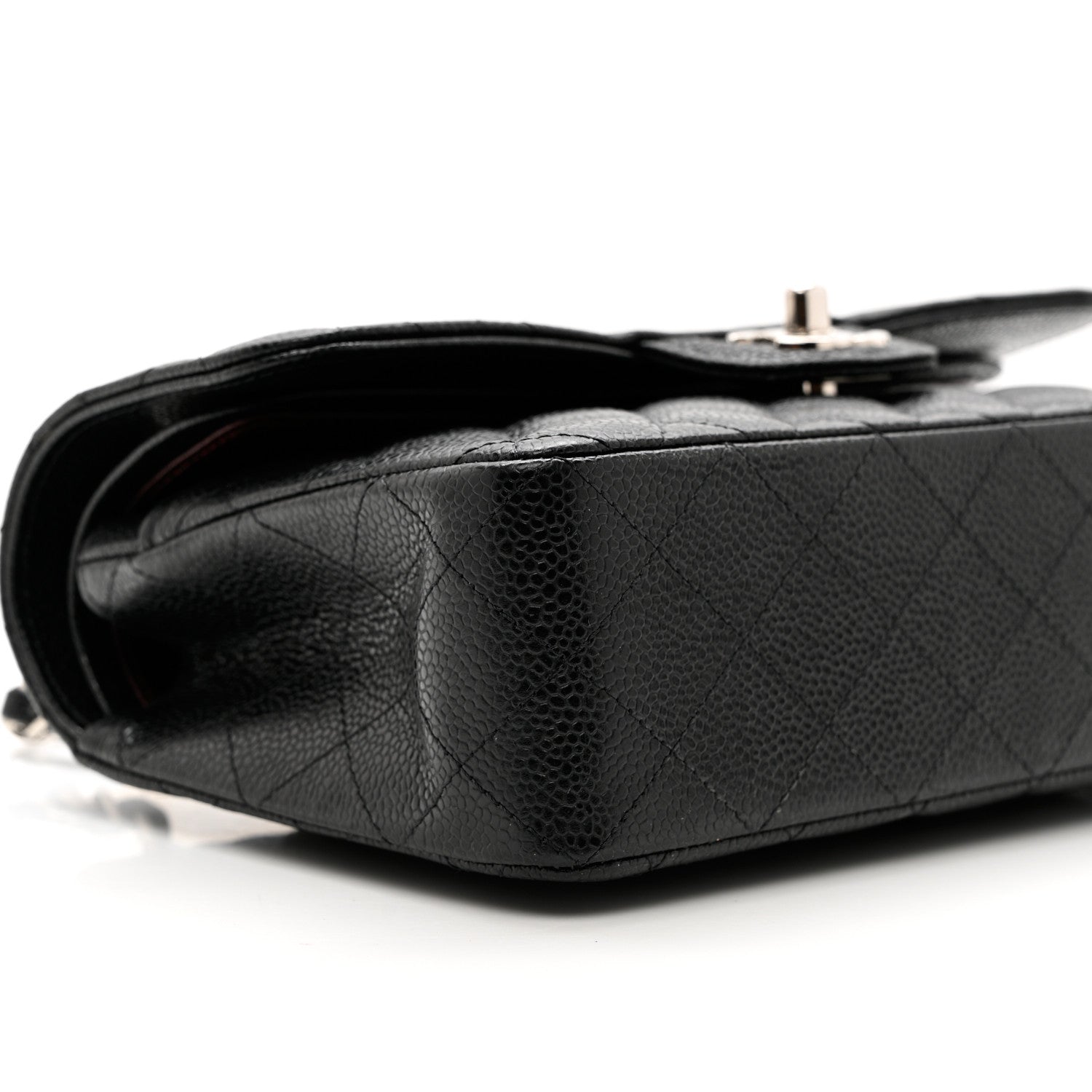 Chanel Caviar Quilted Small Double Flap Black 8 of 9